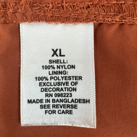 Magellan Outdoors Women's Short Sleeve Shirt - Rust (Burnt Orange) - Picture 6 of 13